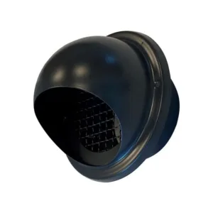 VV grille boule inox noir Ø 100