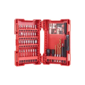 Milwaukee set shockwave embout de vis 40pcs