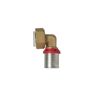 Ras coude écrou libre plat 1/2f x 16