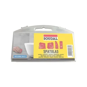 Soudal lot de 4 spatules