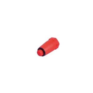 Bouchon test pvc 1/2 " mâle rouge