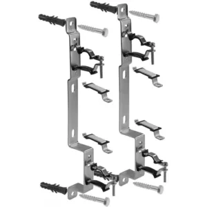 Attache collecteur double universelle par 2 pièces