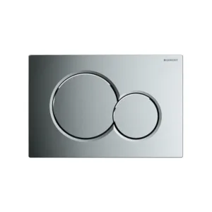 Geberit sigma 01 - chromé 2 touches