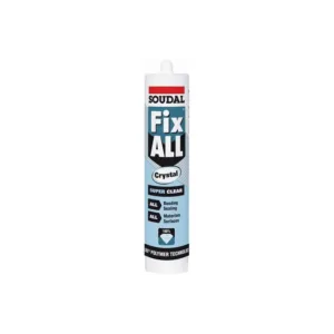 Soudal fix all transparent crystal