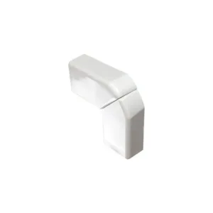 Legrandangle plat variable pour moulure DLP section 32 x 12,5 mm blanc