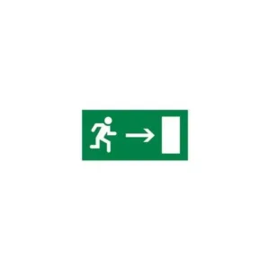 Legrand Pictogramme" porte / flèche droite / homme" pour luminaires de sécurité Strio 2 - G5 - étanche