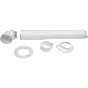 Vaillant passage murale 80/125 en aluminium / pp