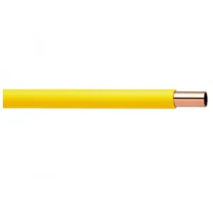 tube en cuivre isolé jaune longueur 5m ø 15