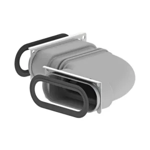 Zehnder Stork coude à 90° horizontal flat 51