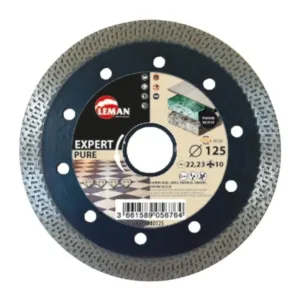 Leman disque carrélage diamant turbo continu ø125