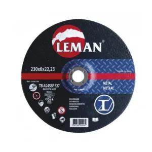 Leman disque ébarbage métal ø 115 x 6 x 22,23