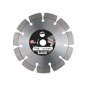 Leman disque diamant pour beton, granit ... ø150