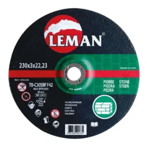 Leman disque tronçonnage matériaux ø 125 x 3 x 22.23