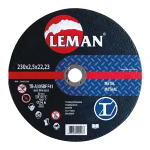 Leman disque tronçonnage métal ø 115 x 2.5 x 22.23
