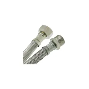flexible inox 4/4 " mâle - 3/4 " femelle 80cm dn20