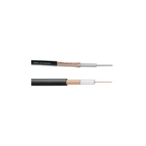 Câble coax RG noir 59