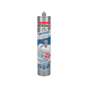 Soudal Silicone sanitaire blanc
