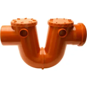 pvc orange pour égout siphon ø 125