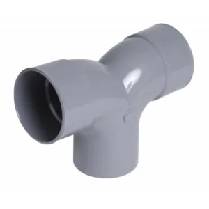 pvc coude double 40 mm MF