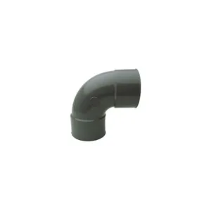 pvc coude 90 mm 90° FF