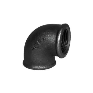 Acier noir coude 90° 4/4 F F