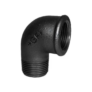 Acier noir coude 90° 5 / 4 MF