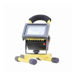 Ledium Projecteur portatif avec batterie blanc froid 10W