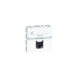 Legrand Prise RJ45 catégorie 5e FTP Mosaic 2 modules - blanc