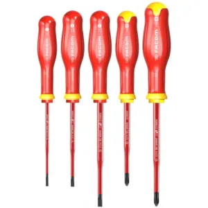 Facom Jeu de 5 tournevis isolés