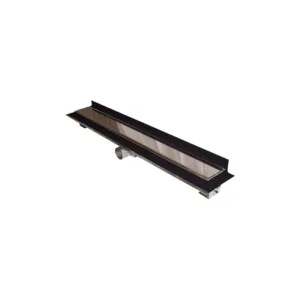 Caniveau de sol full inox contre le mur 785 mm