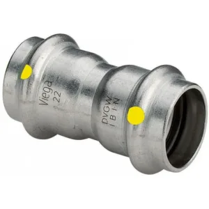 Viega manchon 22 mm sanpress inox gaz