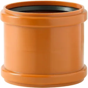 Eupen manchon coulissant pvc égout 160 mm rouge / brun