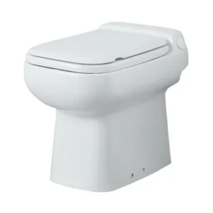 Sanibroyeur wc + siège + broyeur sanicompact luxe eco blanc