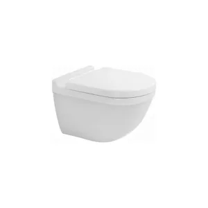 Duravit wc suspendu compact starck 3 fixations cachées blanc