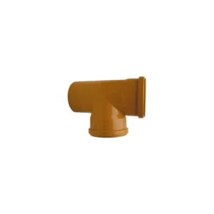 Nicoll T pvc égout 90° 160 mm rouge / brun