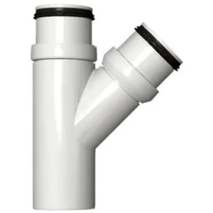 Pipelife T PP 45° MMF 50x50 mm blanc