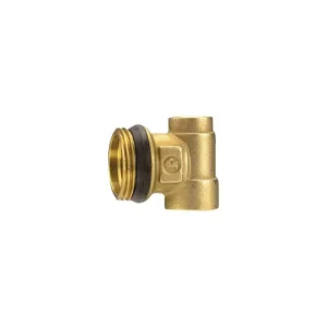Giacomini té collecteur laiton 4/4 " M - 3/8 " F - 1/2 " F