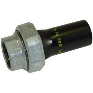 Nupi raccord union PE - galvanisé 32 mm - 4/4 " f