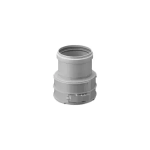 Burgerhout raccord PP flexible 80 mm flex / rigide