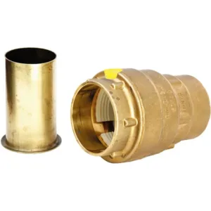 VSH raccord PE - push gaz + bague renforcement 2" F - 63 mm